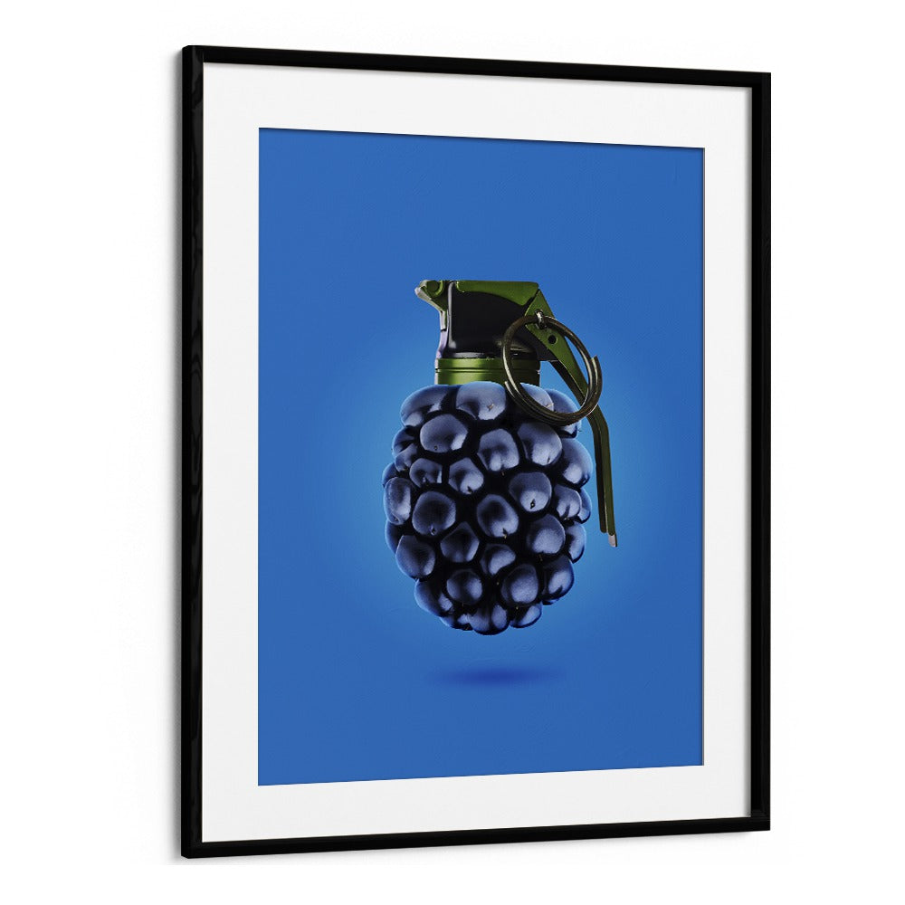 tasty bang kitchen posters kitchen art prints in Black Frame With Mount