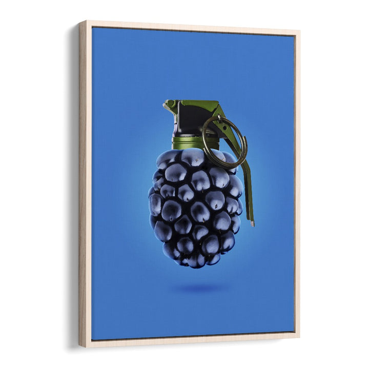 tasty bang kitchen posters kitchen art prints in Oak Wood Floater Frame