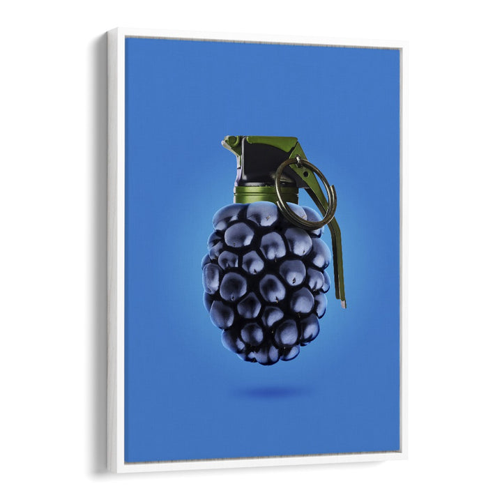 tasty bang kitchen posters kitchen art prints in White Floater Frame