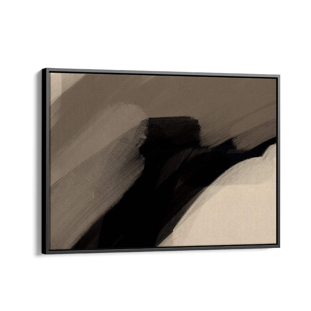 tempestas by yopie studio abstract art paintings in Black Floater Frame