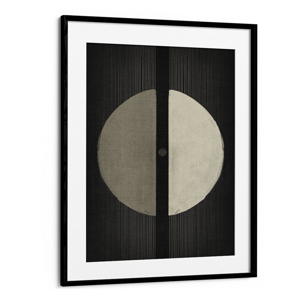 the dark universe geometric paintings in Black Frame With Mount