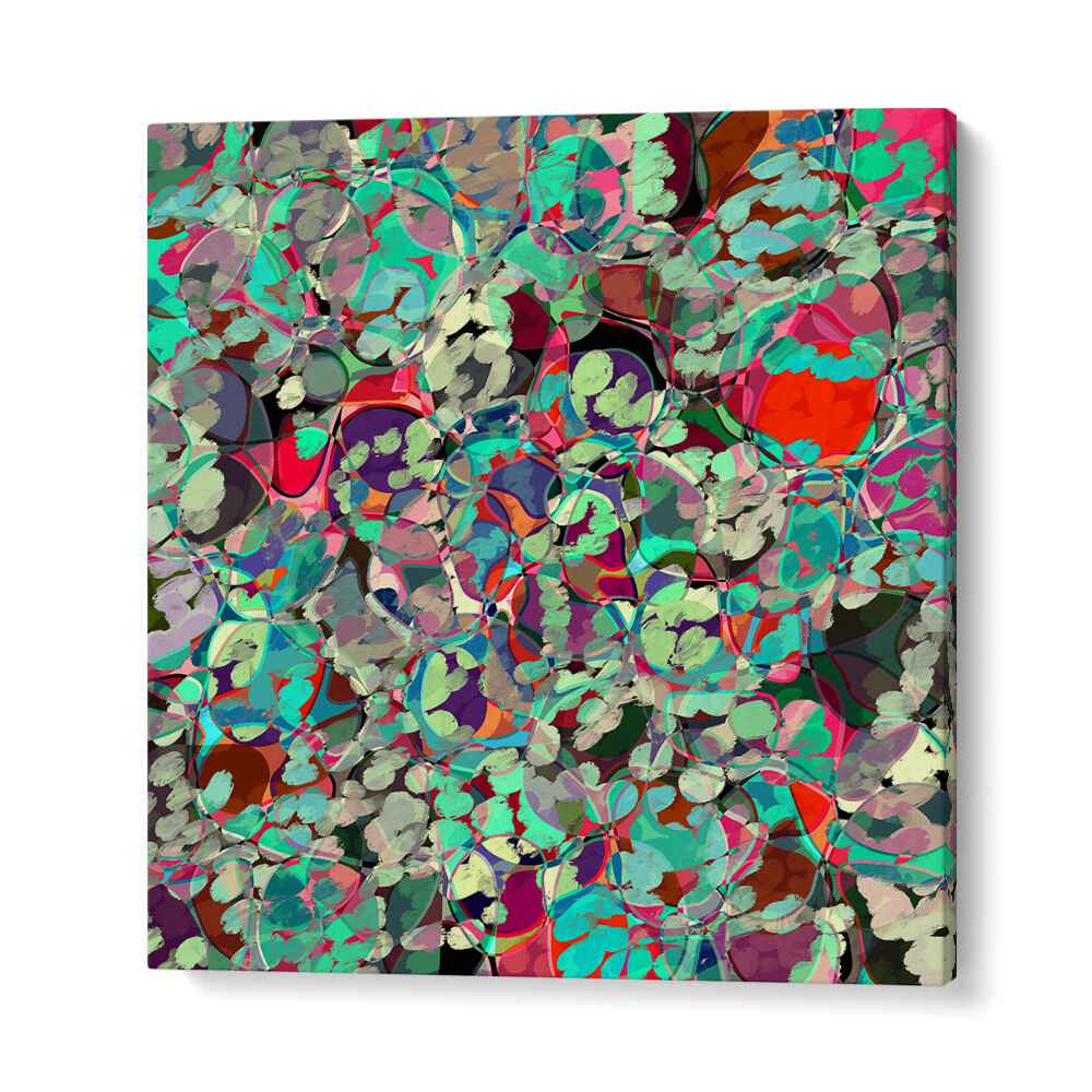 the day i met you abstract art in Gallery Wrap