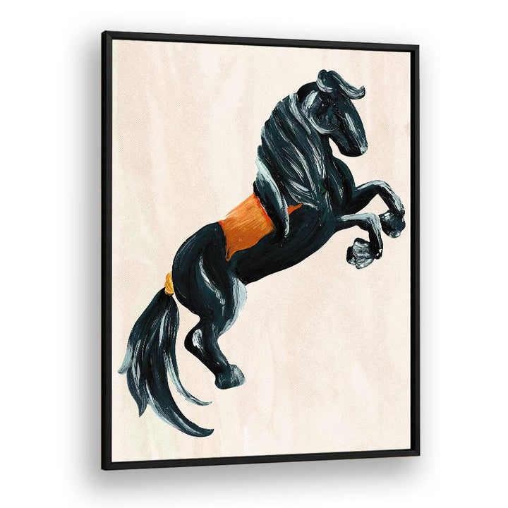Majestic depiction of "The Horse," an elegant addition to your collection of animal paintings. Perfect for nature lovers.
