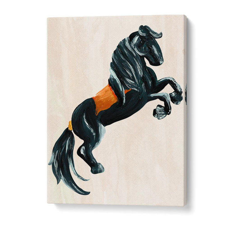 Stunning "THE HORSE, ANIMAL PAINTINGS" artwork showcasing the elegance and spirit of horses in vibrant colors.