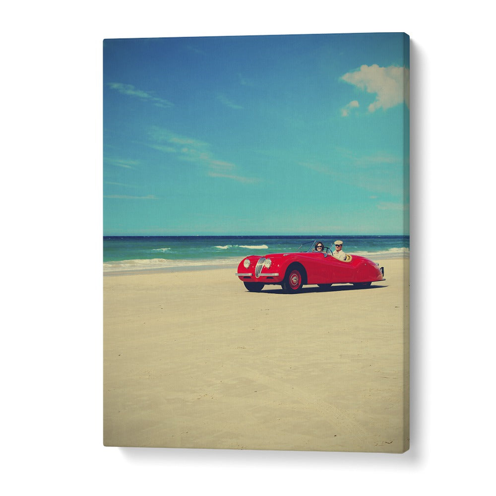 the red car I car poster in Gallery Wrap