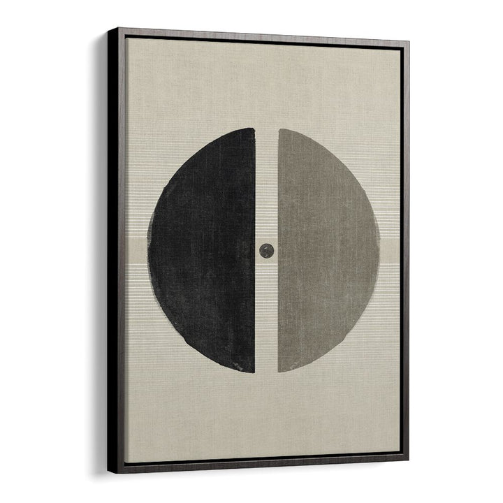 the simple view geometric paintings in Black Floater Frame