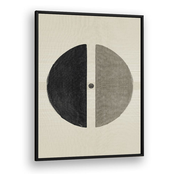 the simple view geometric paintings in Black Plain Frame