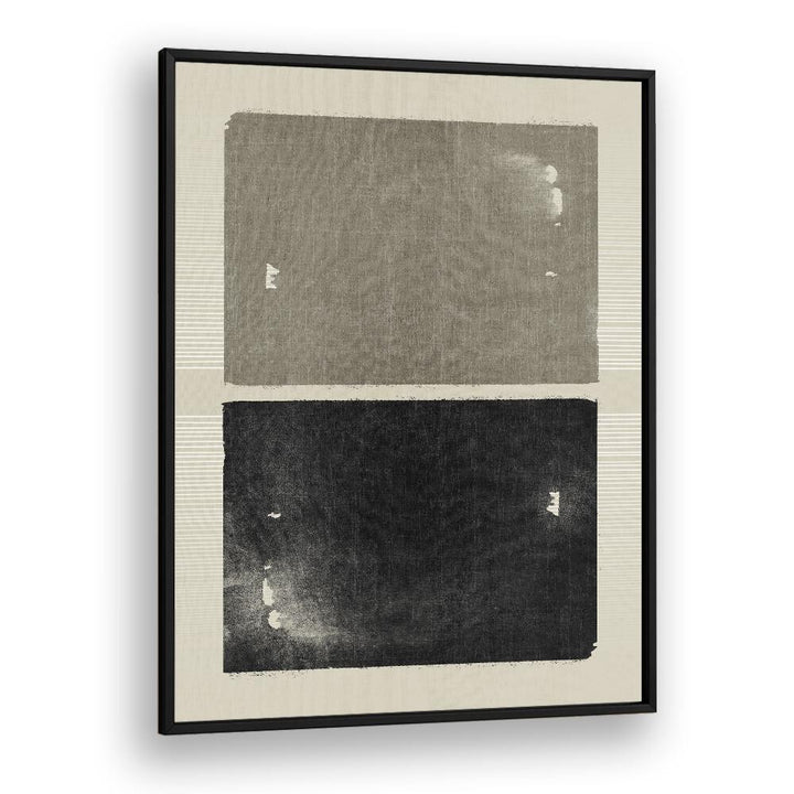 the taupe proposal geometric paintings in Black Plain Frame