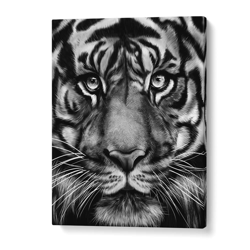 tiger by gabriella roberg wildlife paintings wildlife posters in Gallery Wrap