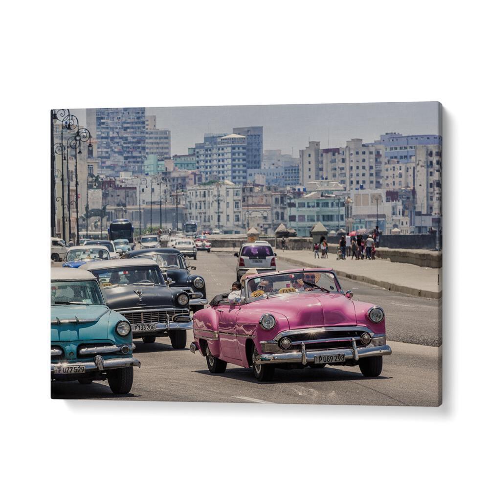 traffic on the malecone car poster in Gallery Wrap