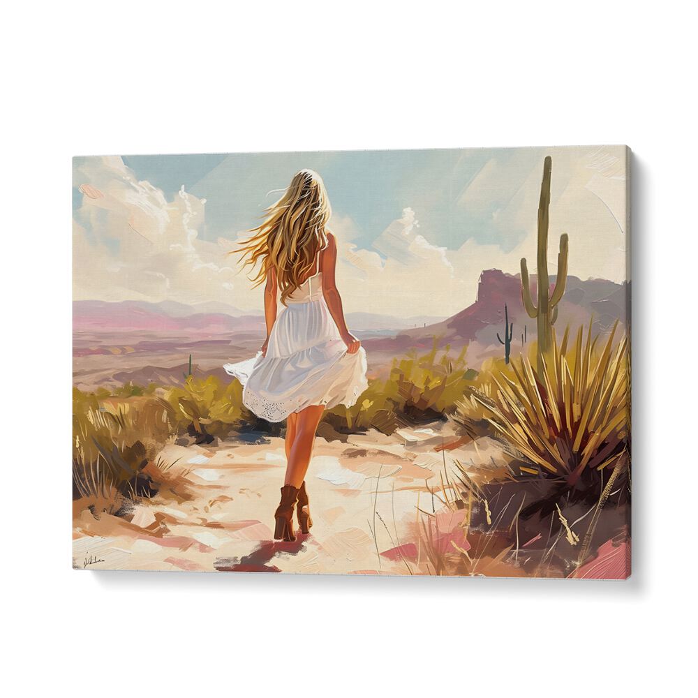 uncharted pathways electric wall art prints in Gallery Wrap