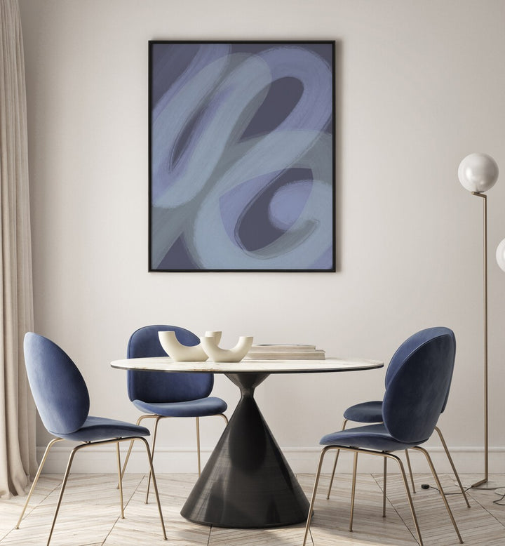 veni by yopie studio abstract art paintings Artwork I placed on a wall