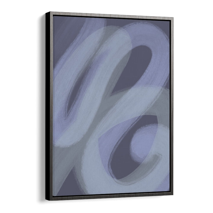 veni by yopie studio abstract art paintings in Black Floater Frame