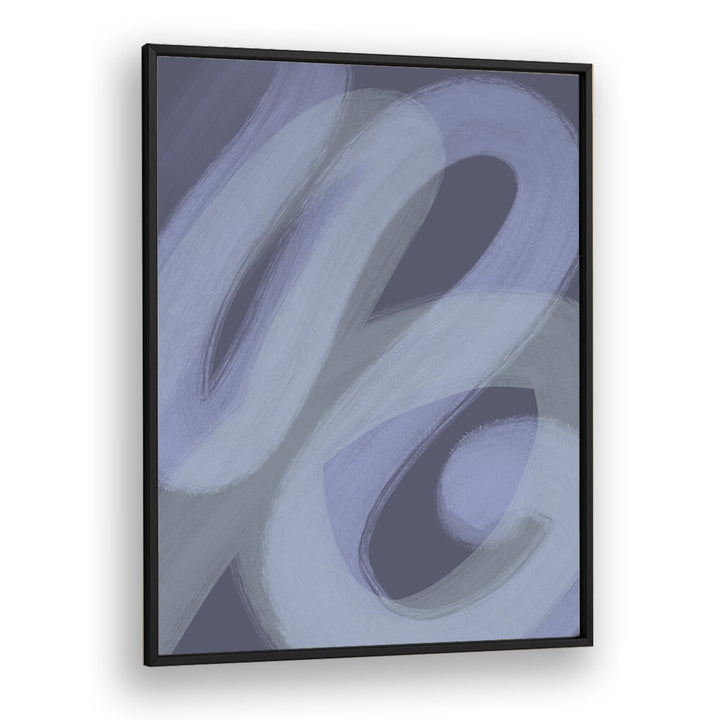 veni by yopie studio abstract art paintings in Black Plain Frame