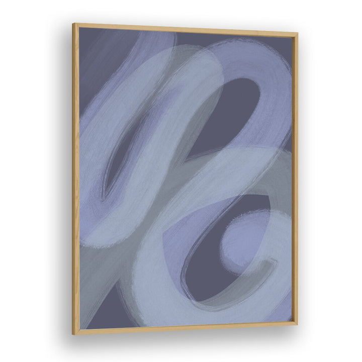 veni by yopie studio abstract art paintings in Oak Wood Plain Frame