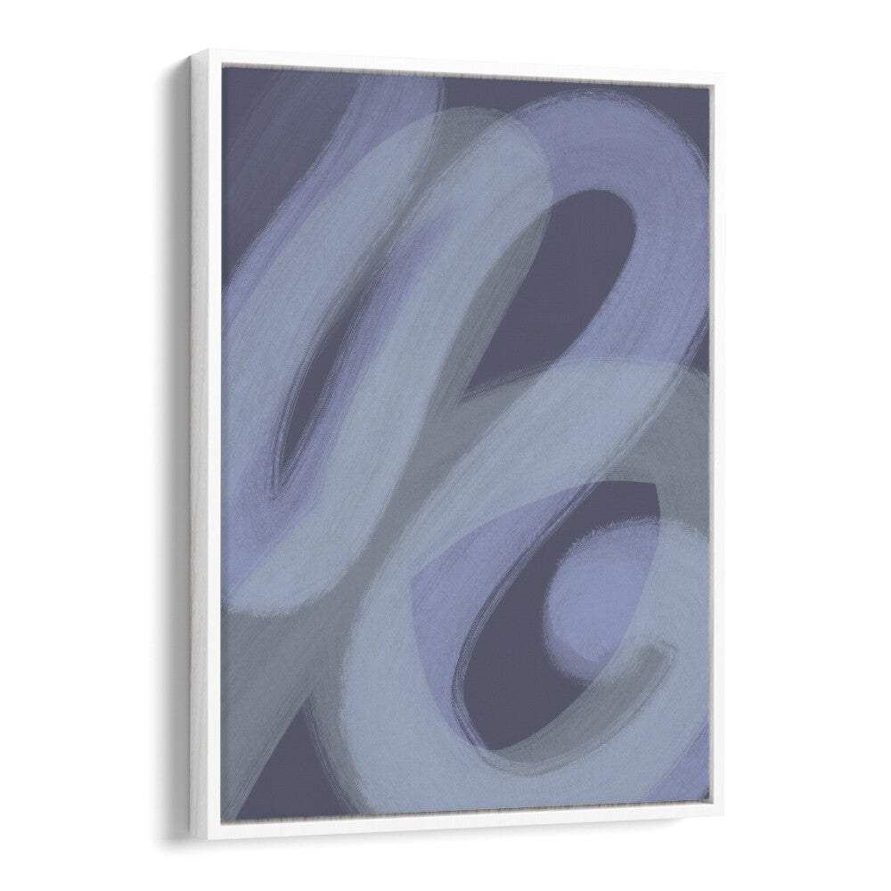 veni by yopie studio abstract art paintings in White Floater Frame