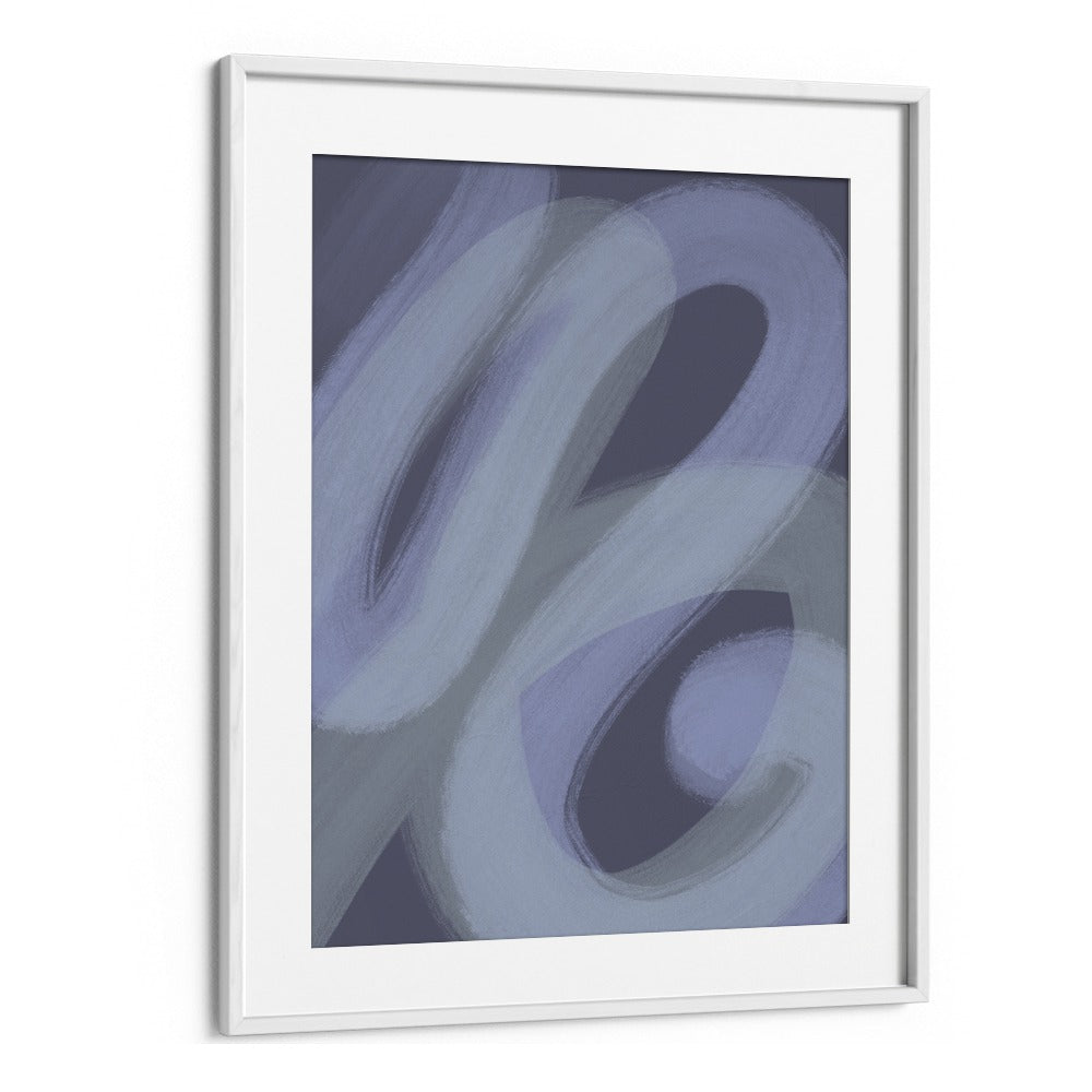 veni by yopie studio abstract art paintings in White Frame With Mount