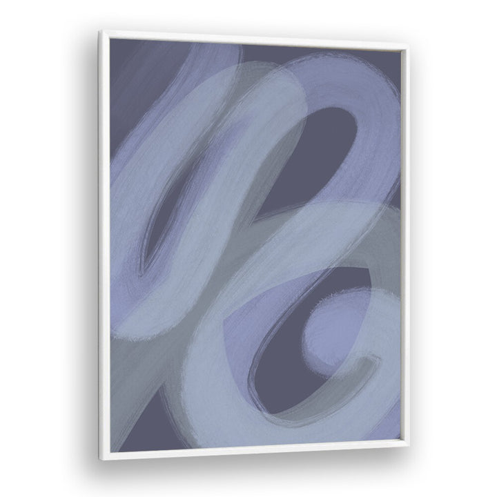 veni by yopie studio abstract art paintings in White Plain Frame