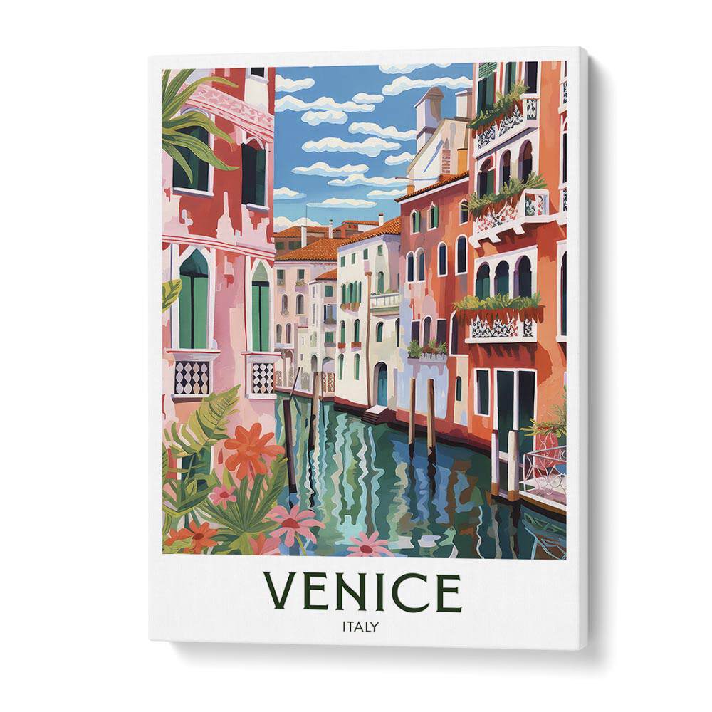 venice dreams travel posters in Gallery Wrap