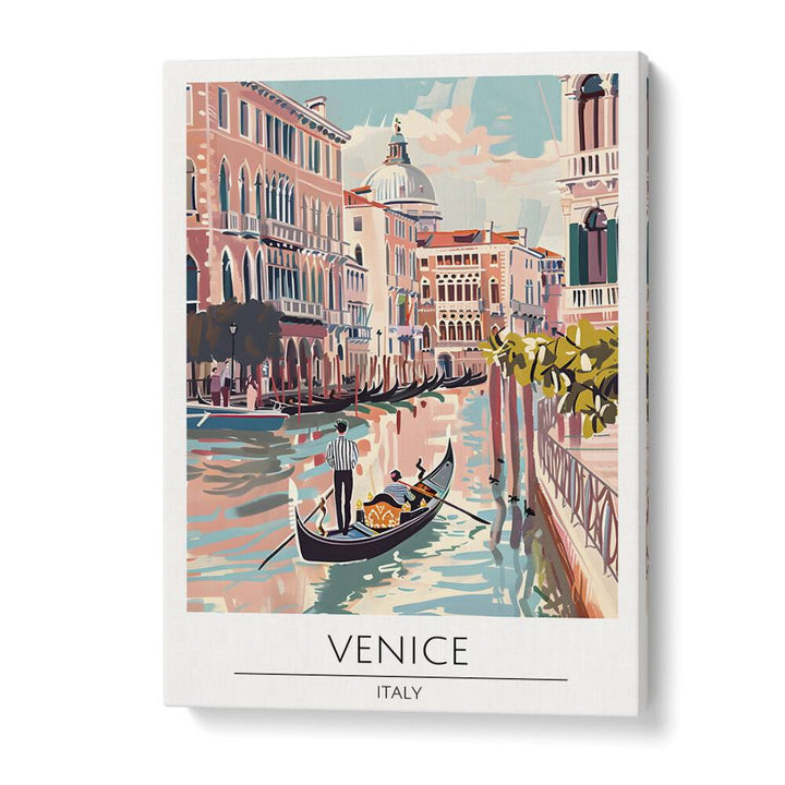 venice-italy travel posters in Gallery Wrap