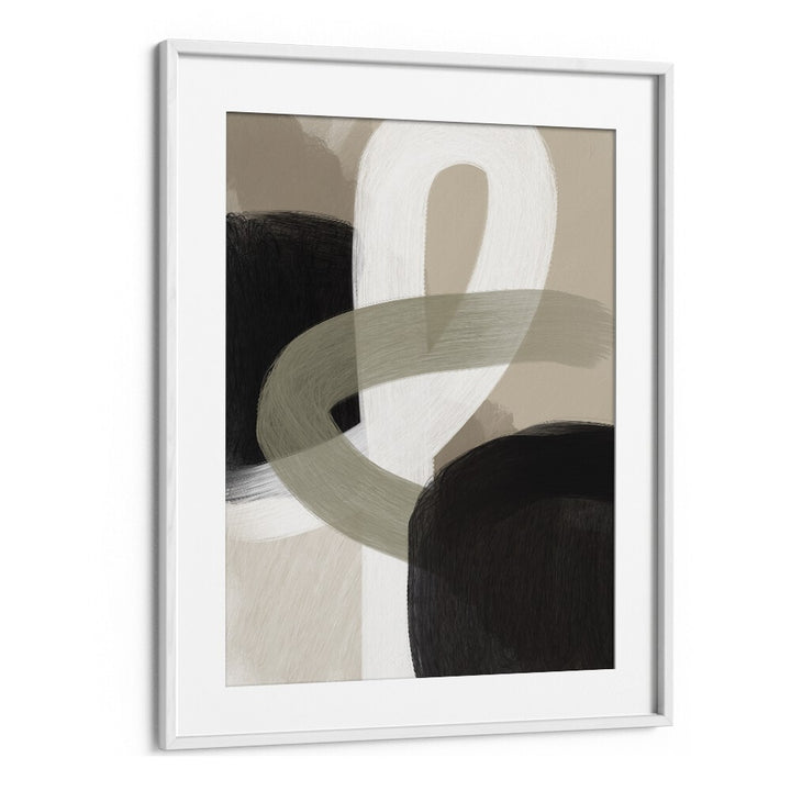 vere by yopie studio abstract art paintings in White Frame With Mount