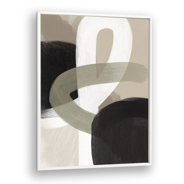 vere by yopie studio abstract art paintings in White Plain Frame