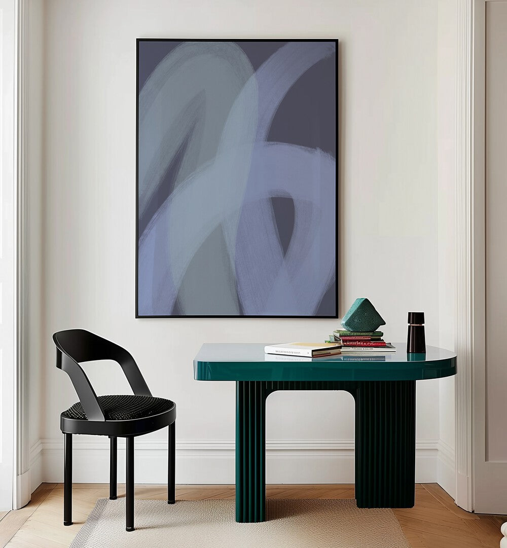 veritas by yopie studio abstract art paintings Artwork IV placed on a wall