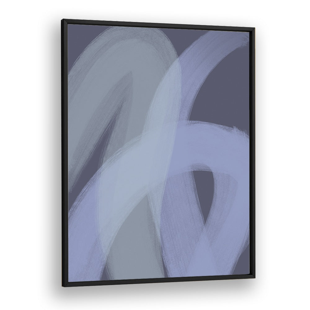 veritas by yopie studio abstract art paintings in Black Plain Frame