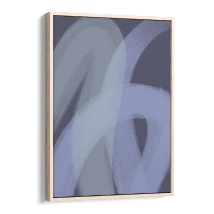 veritas by yopie studio abstract art paintings in Oak Wood Floater Frame