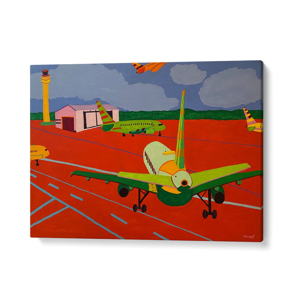 view from the gate ii landscape art prints in Gallery Wrap