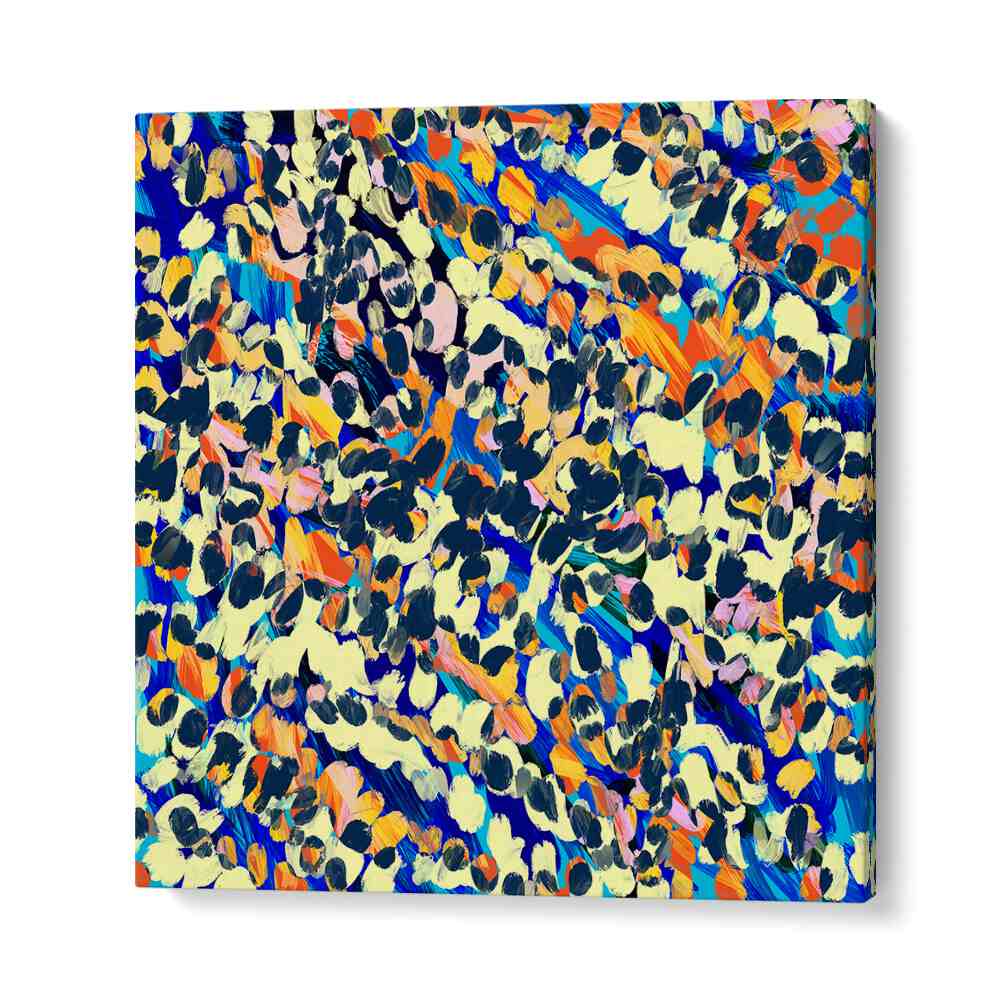 vintage collage abstract art in Gallery Wrap