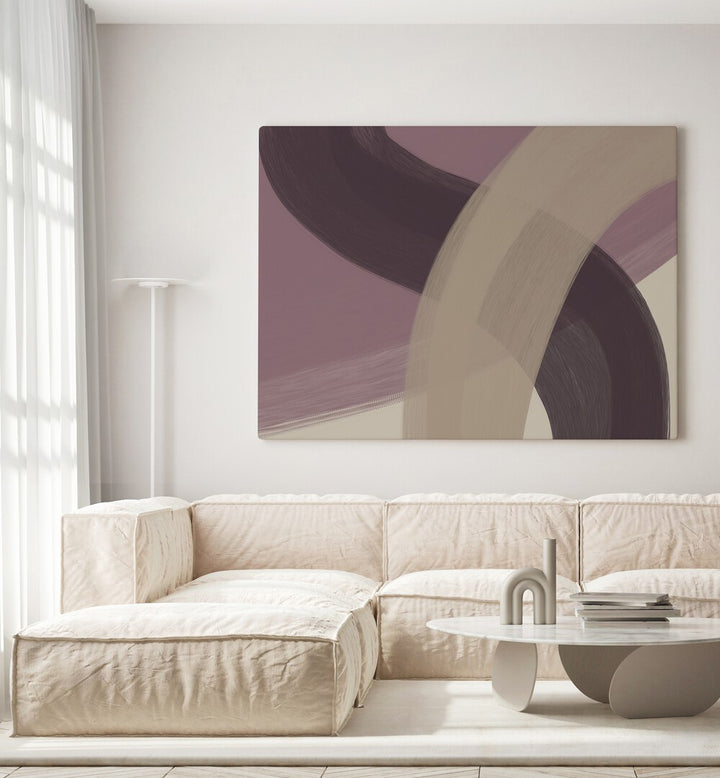 vision by yopie studio abstract art painting placed on wall