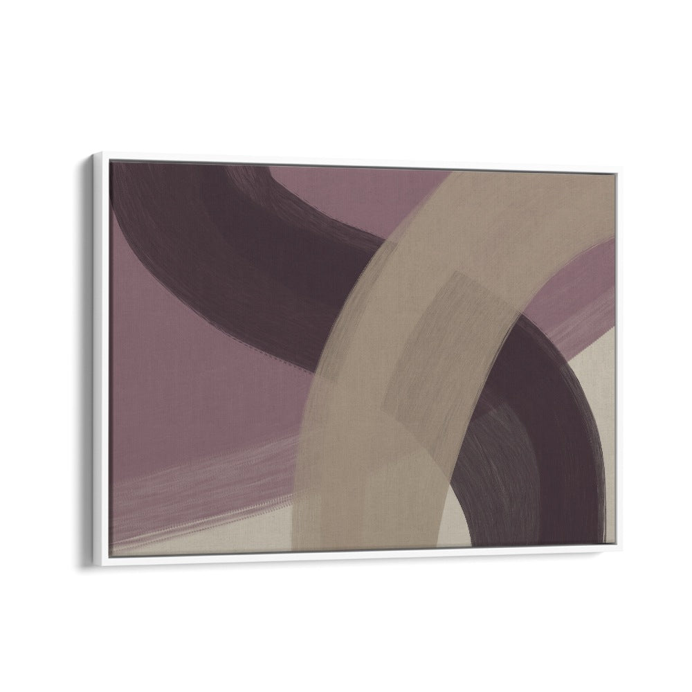 visions by yopie studio abstract art paintings in White Floater Frame