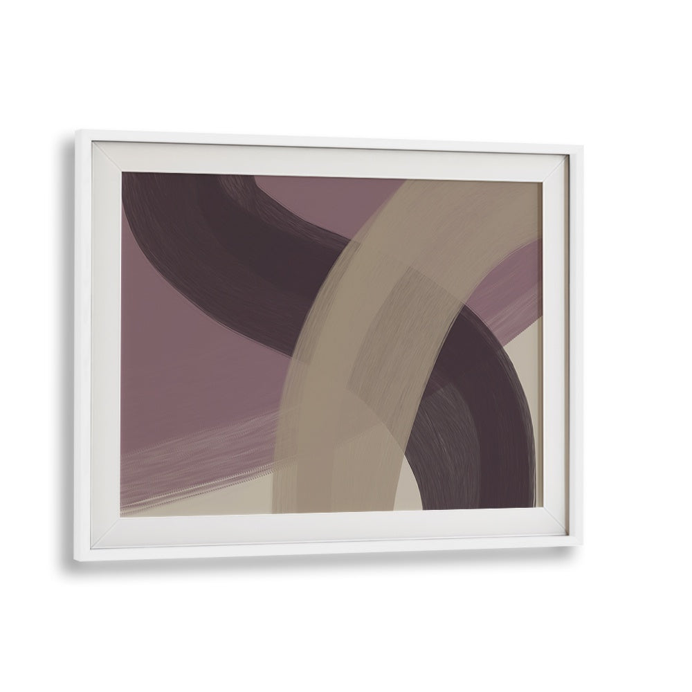 visions by yopie studio abstract art paintings in White Frame With Mount