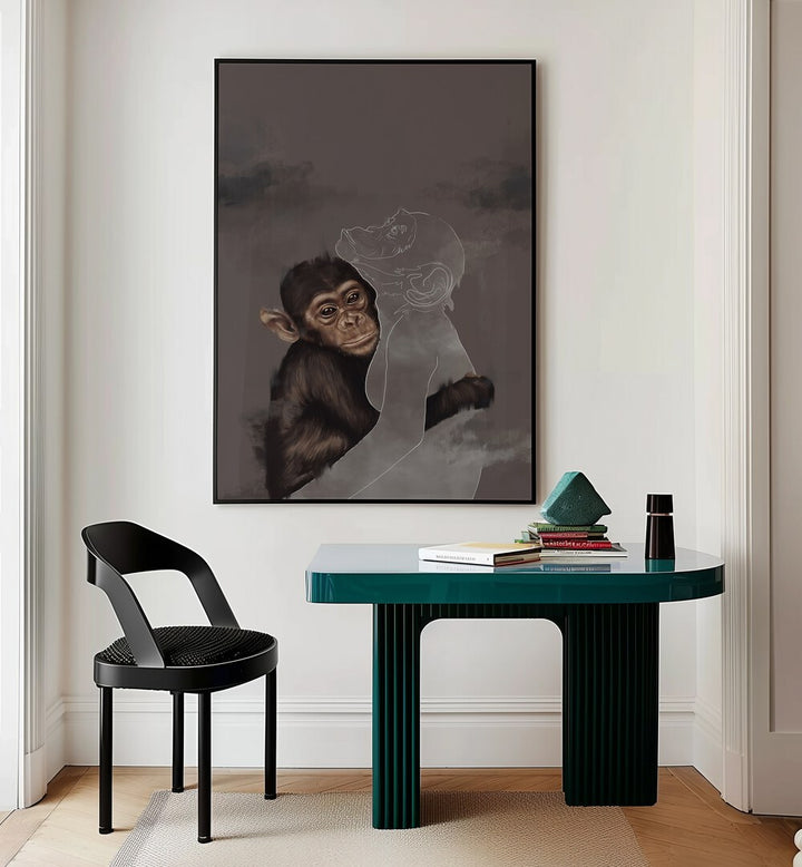 where art thou by gabriella roberg wall art prints Artwork III placed on a wall