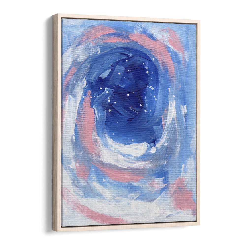 whirlpool by ejaaz haniff abstract art prints in Oak Wood Floater Frame