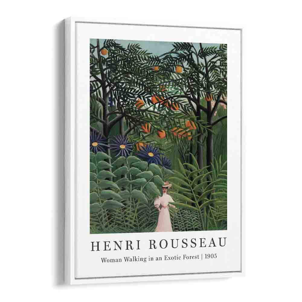 HENRI ROUSSEAU painting - SERENADE OF THE JUNGLE: HENRI ROUSSEAU'S 'WOMEN WALKING IN AN EXOTIC FOREST' (1905) by Asianmonk