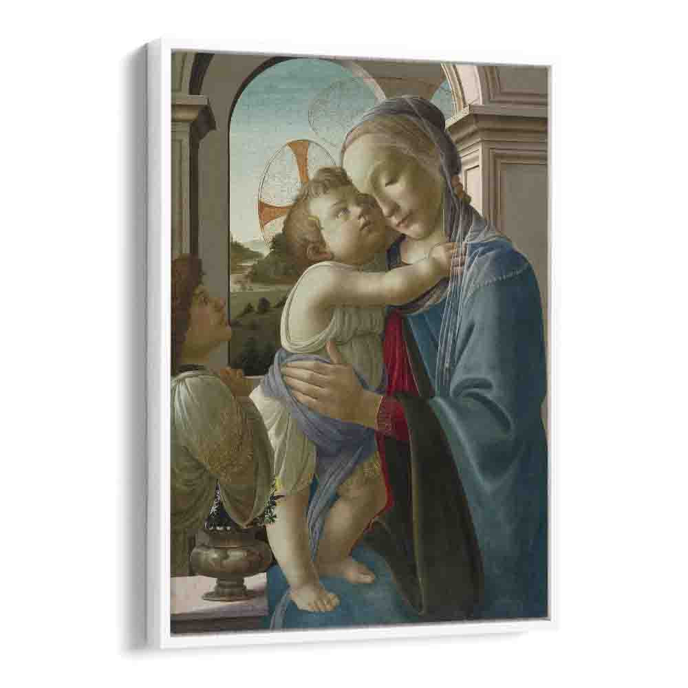 comic painting - VIRGIN AND CHILD WITH AN ANGEL by Asianmonk