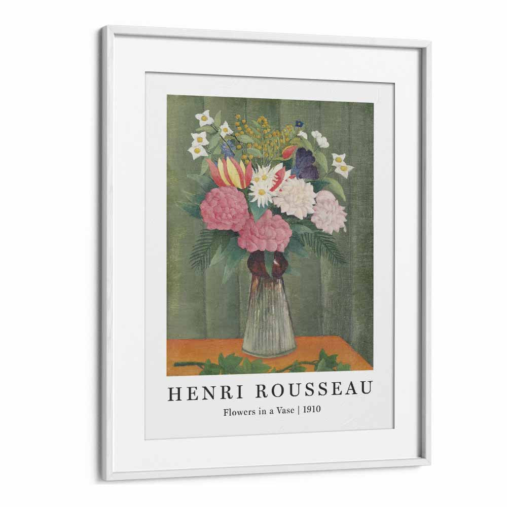 BLOOMS OF TRANQUILITY: HENRI ROUSSEAU'S 'FLOWERS IN A VASE,' 1910