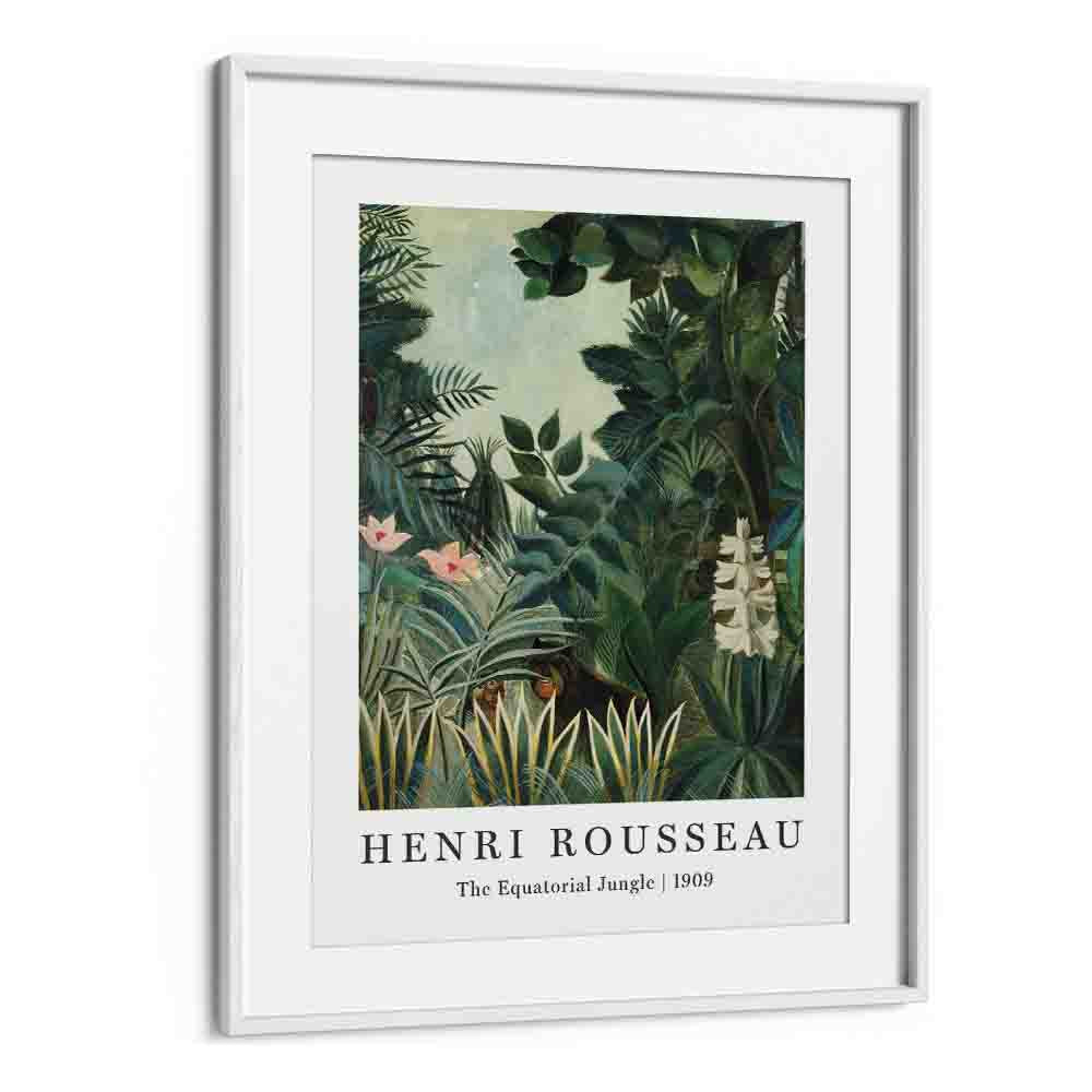 HENRI ROUSSEAU painting - ENCHANTING WILDERNESS: HENRI ROUSSEAU'S EQUATORIAL JUNGLE (1901) by Asianmonk