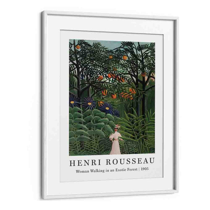 HENRI ROUSSEAU painting - SERENADE OF THE JUNGLE: HENRI ROUSSEAU'S 'WOMEN WALKING IN AN EXOTIC FOREST' (1905) by Asianmonk