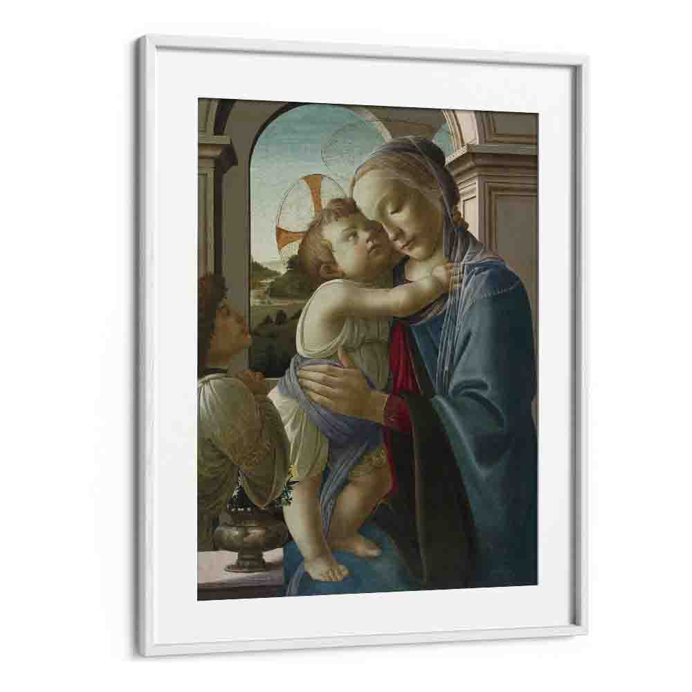 comic painting - VIRGIN AND CHILD WITH AN ANGEL by Asianmonk