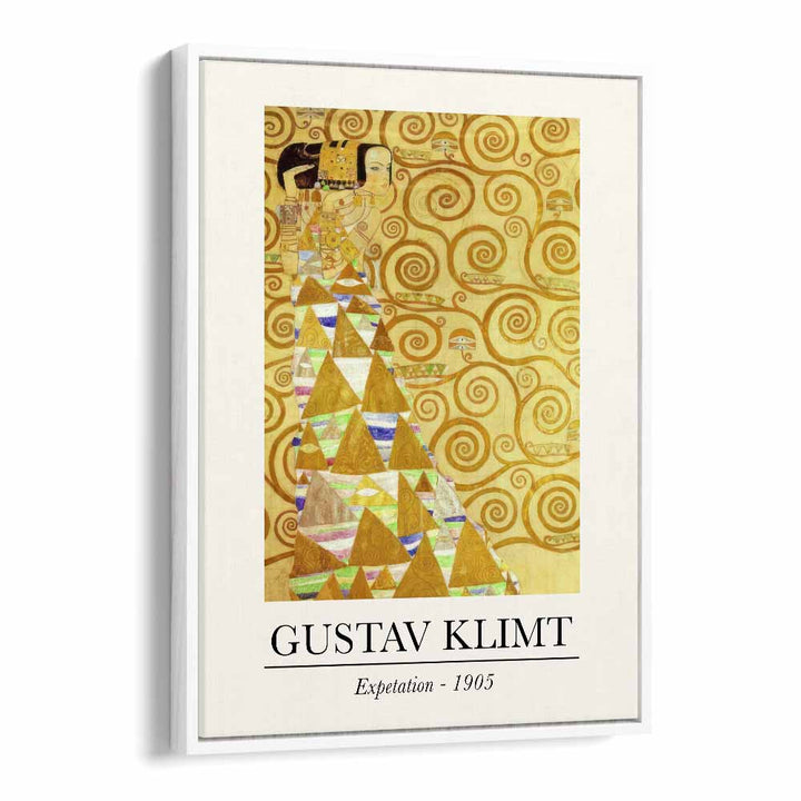 gustav klimt painting - GUSTAV KLIMT'S EXPECTATION - 1905 by Asianmonk