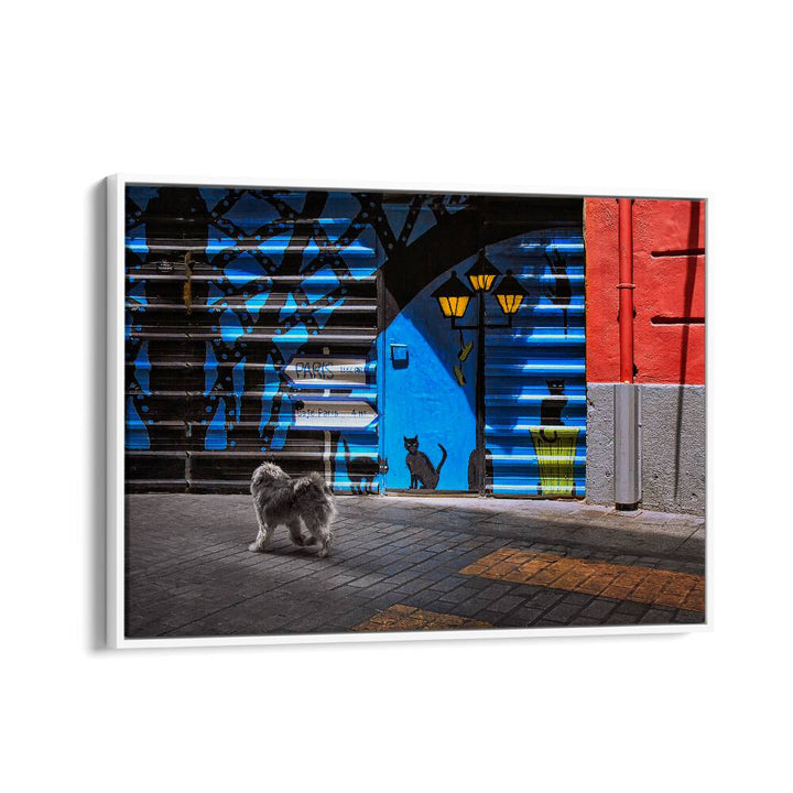 ABSTRACT painting - THE STREET CATS by Asianmonk