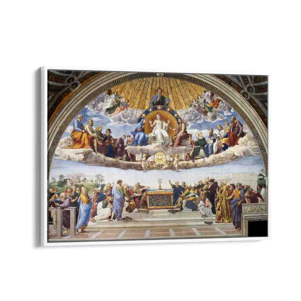  painting - RAPHAEL'S DISPUTATION OF THE HOLY SACRAMENT (CA. 1509 - 1510) by Asianmonk