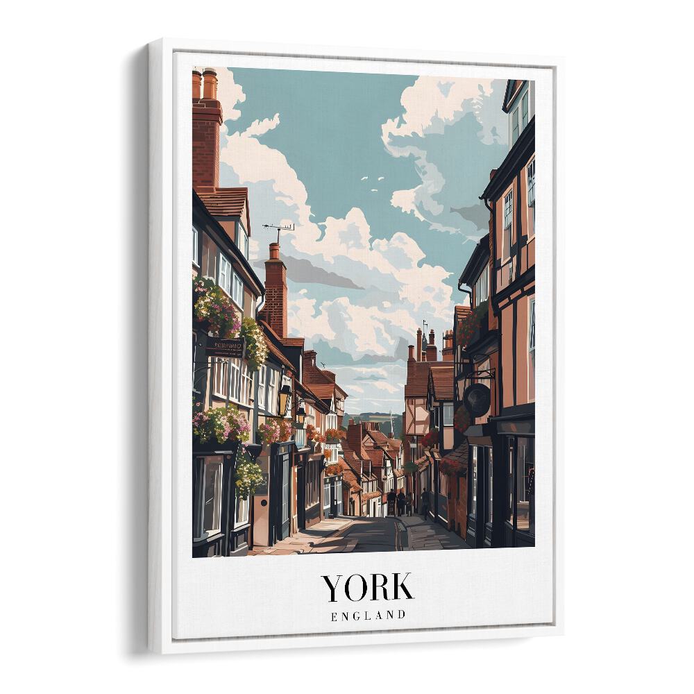 TRAVEL ART painting - YORK - ENGLAND by Asianmonk