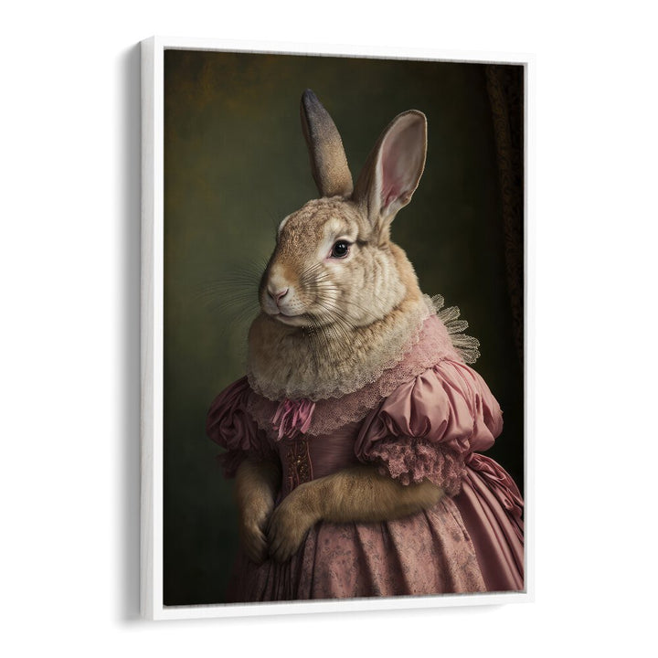 ANIMALS painting - MRS. BUNNY`S DAUGHTER by Asianmonk