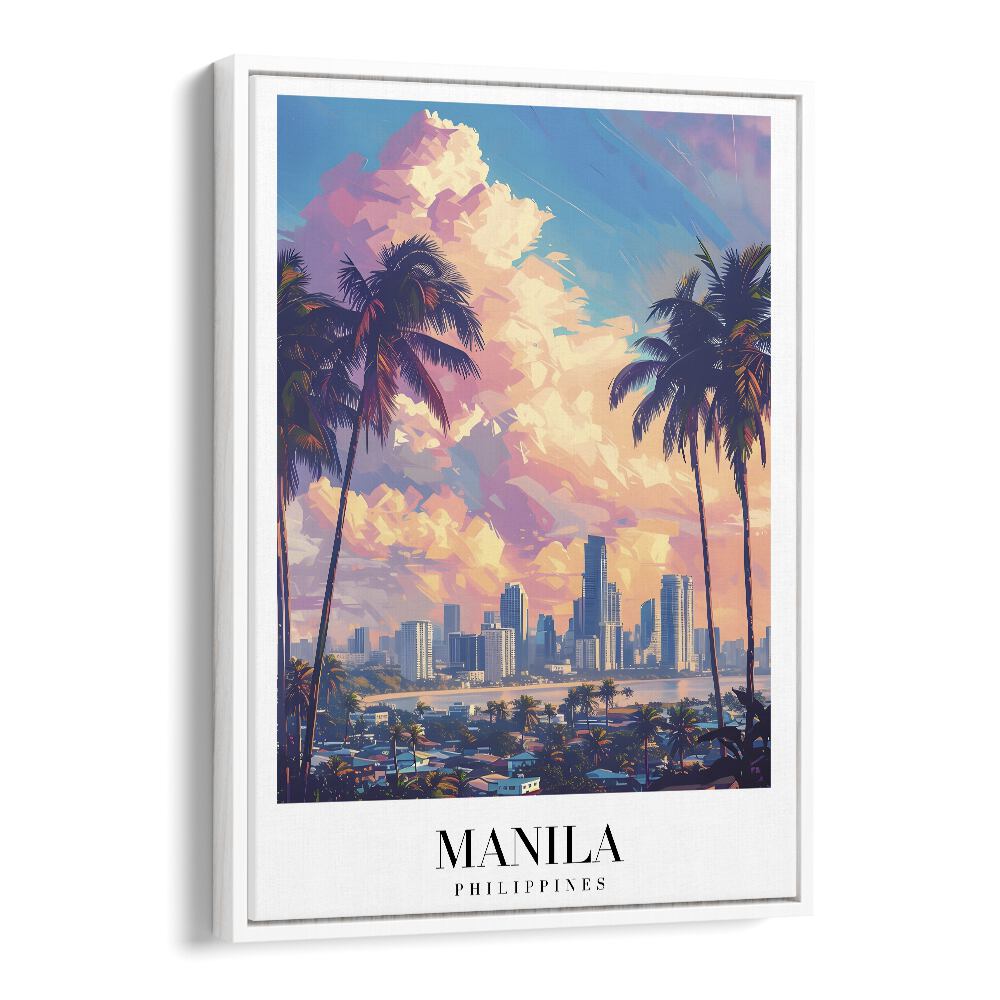 TRAVEL ART painting - MANILA CITY - PHILIPPINES by Asianmonk