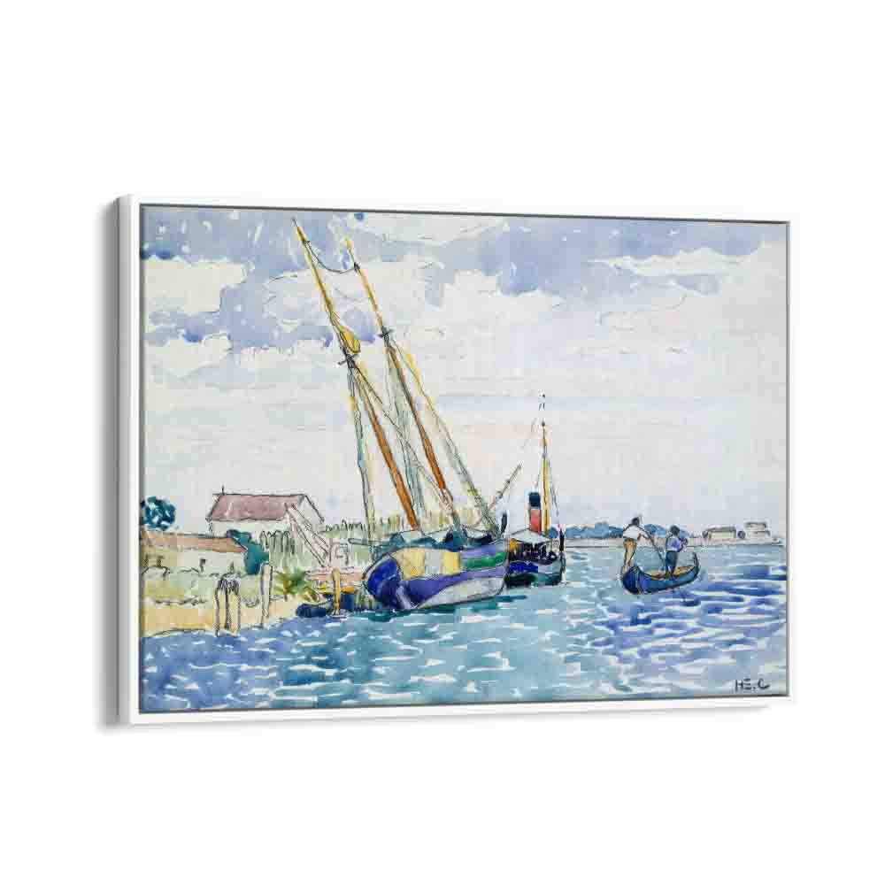 MARINE SCENE (BOATS NEAR VENICE) (1903)