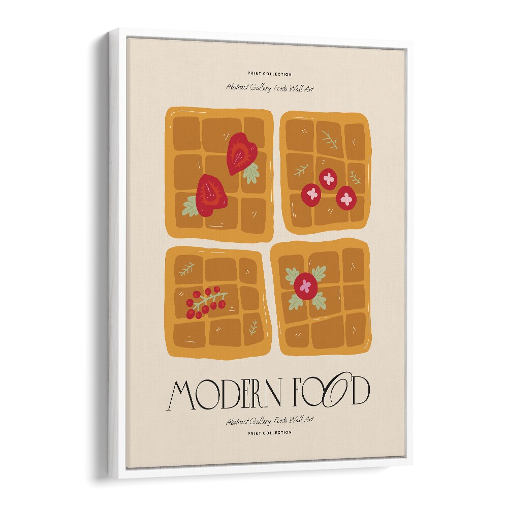 kitchen painting - MODERN FOOD II by Asianmonk